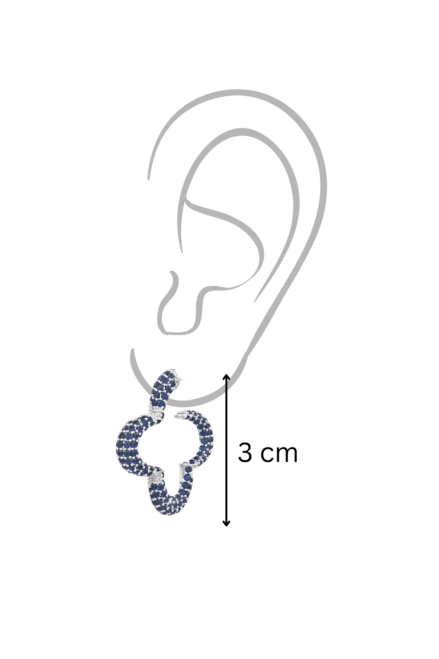 Mini Bella hoop earrings