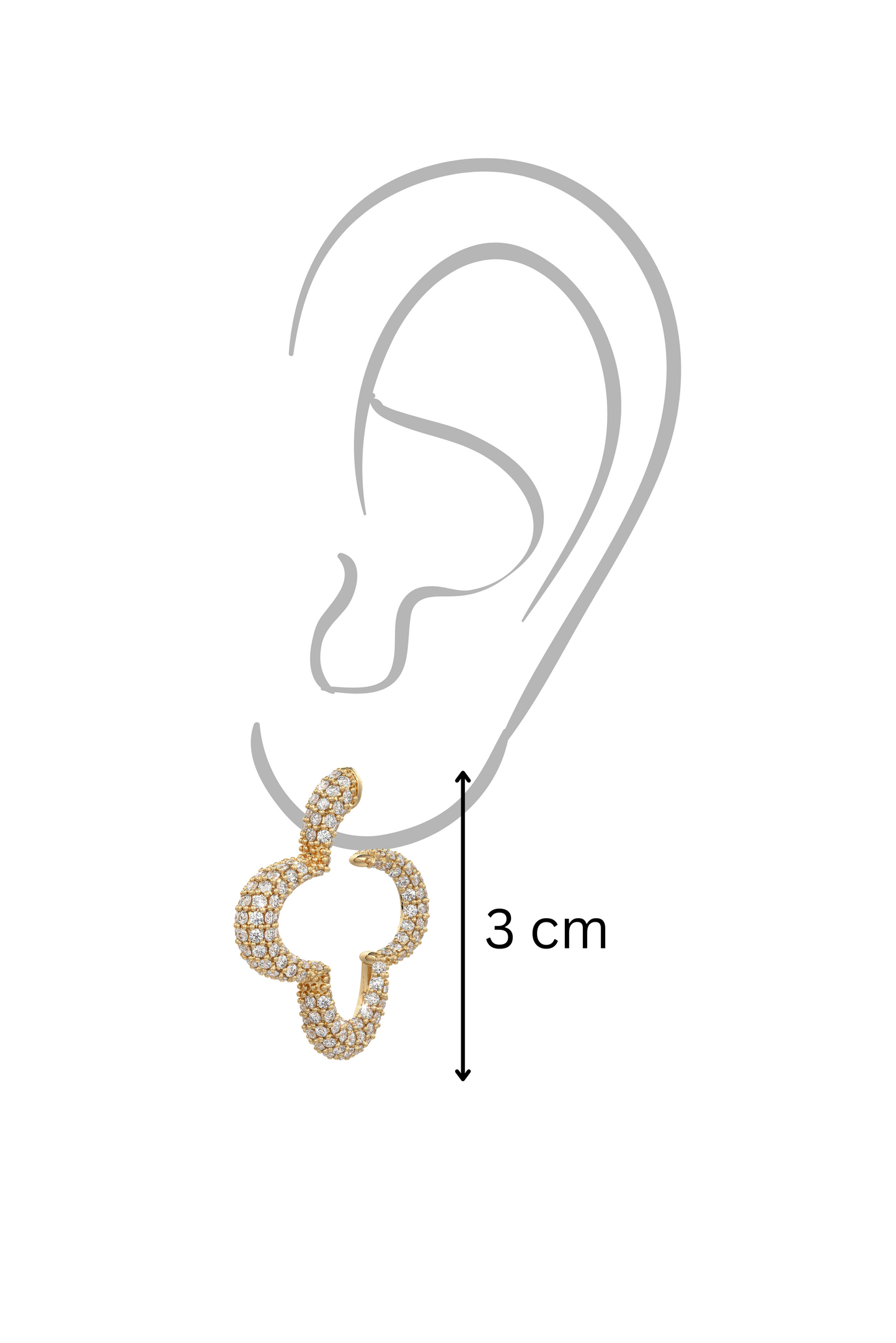 Mini Bella hoop earrings