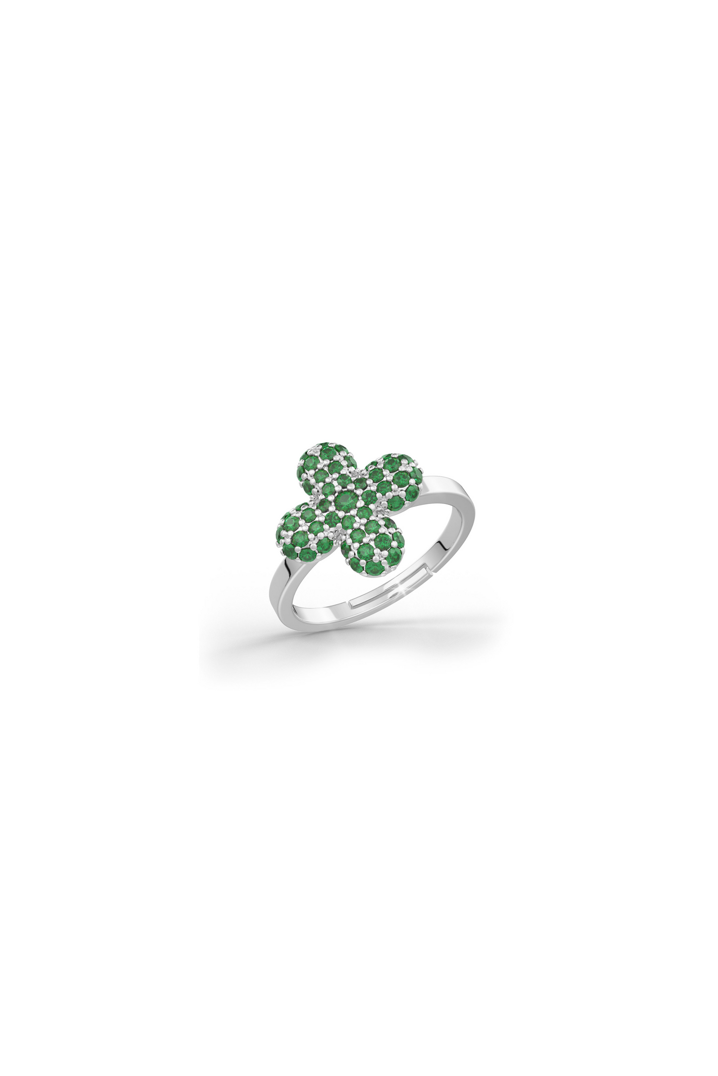 Bella Midi Ring in emerald