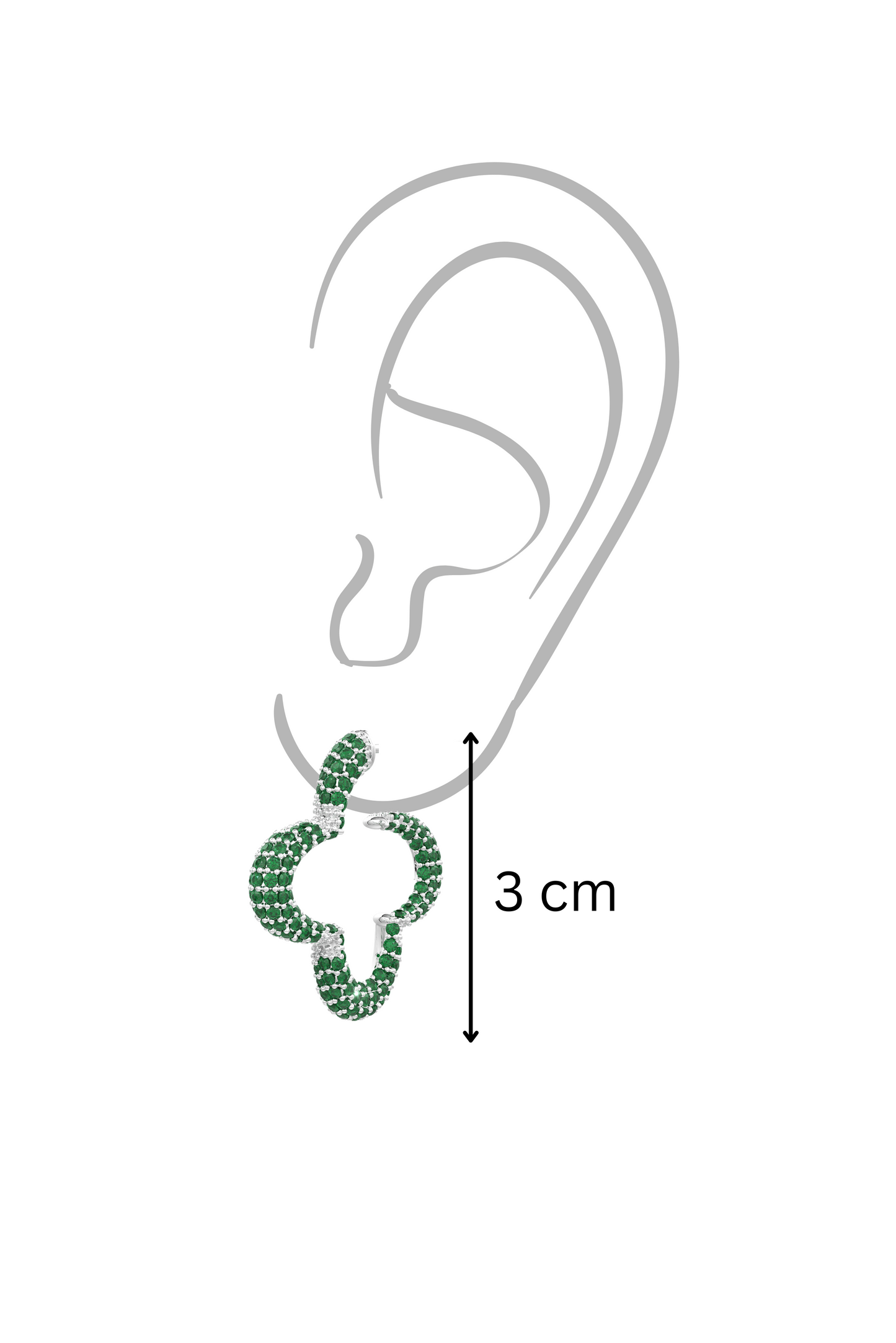 Mini Bella hoop earrings