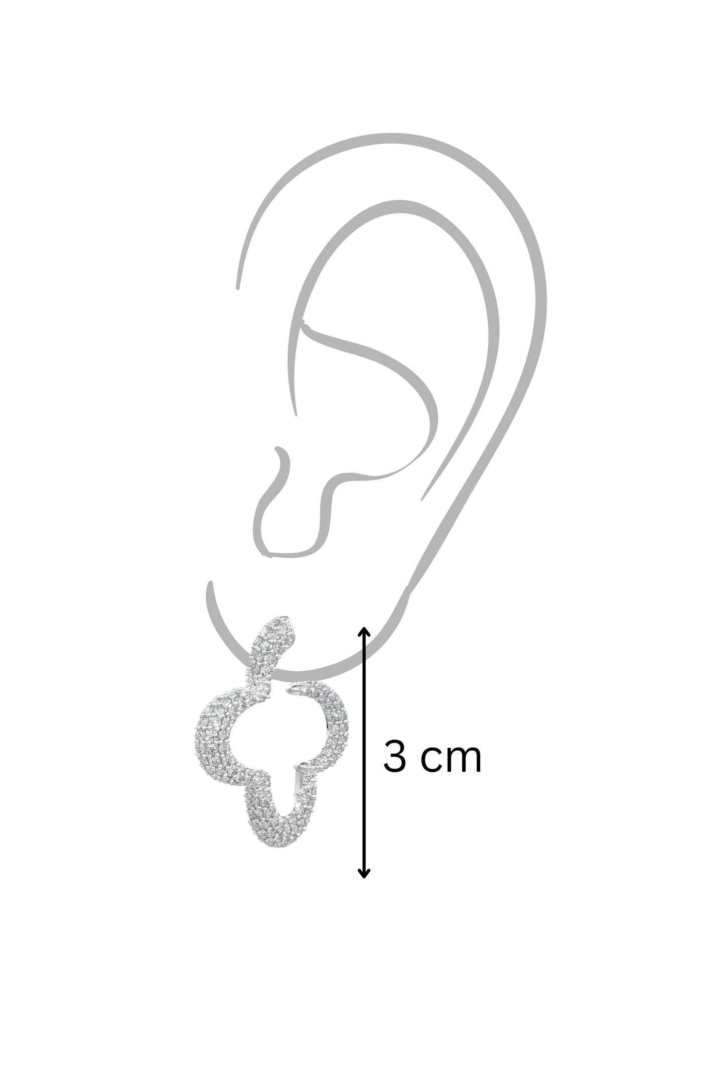 Mini Bella hoop earrings