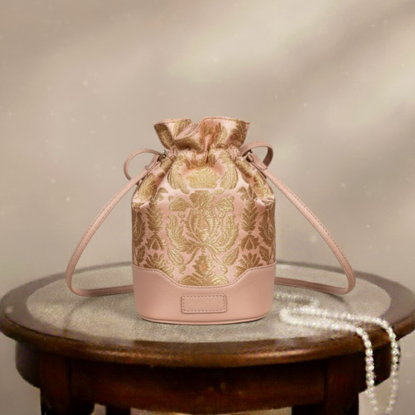 Rosewater Potli - Soft Blush Pink