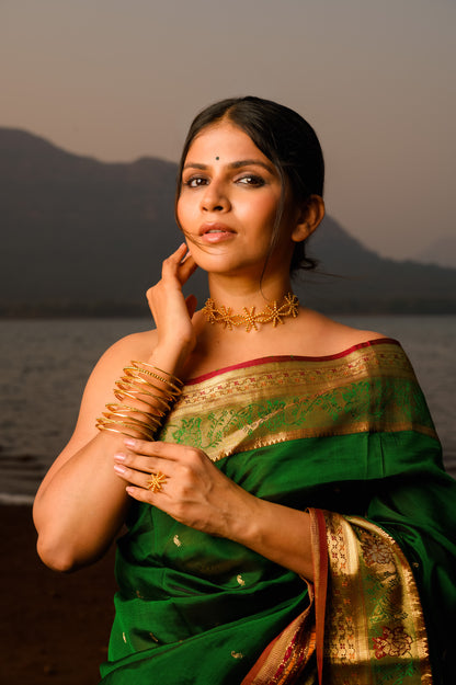 Choker+Bangles+Ring Combo